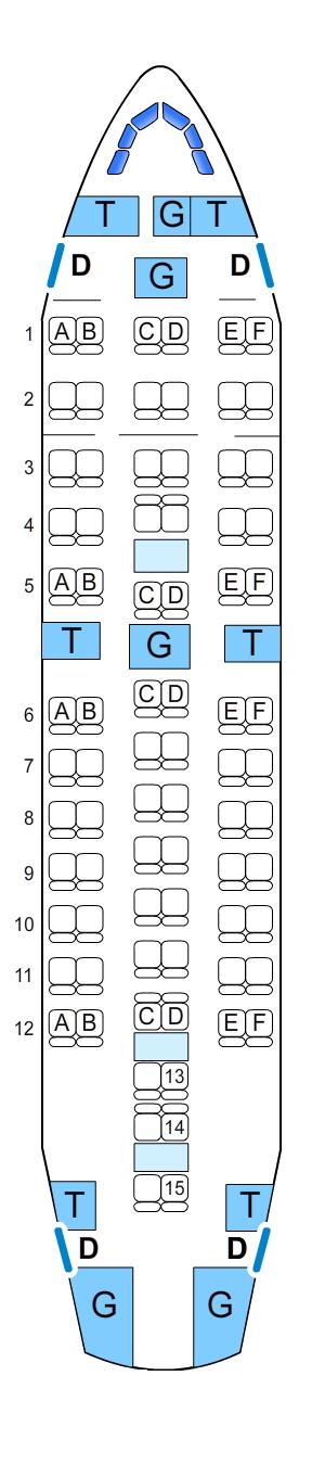 Seat Map Airbus A310 300 Air Transat Best Seats In The Plane Porn Sex
