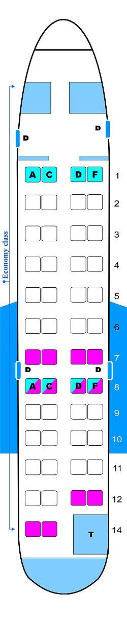 American Crj 900 Seat Map 1288