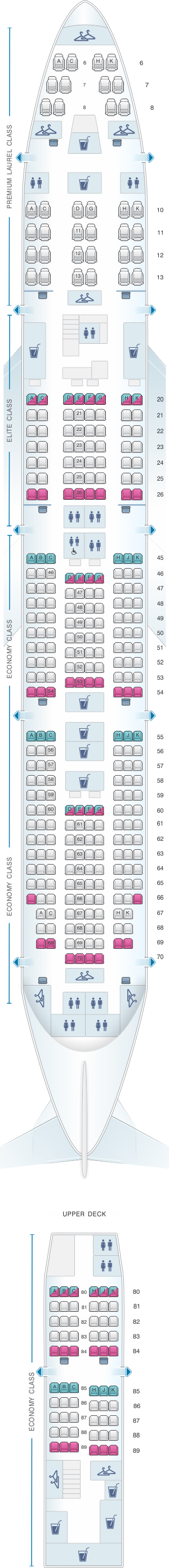 Eva Air 777 300er Seat Map