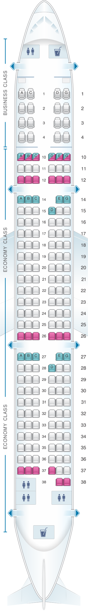 Seat Map Airbus A321 Seatmaestrocom Images