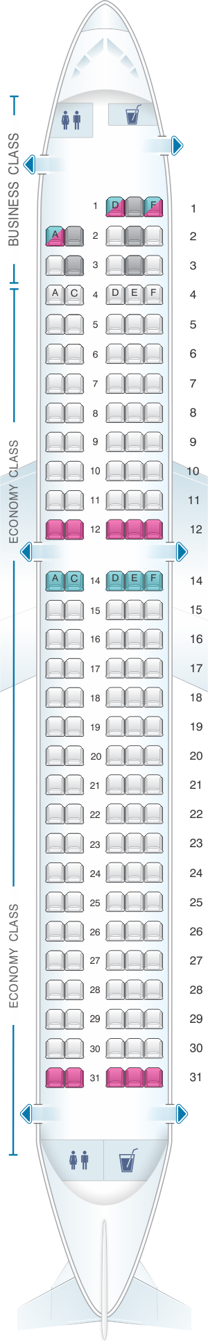 Airbus A220 Jet Seating Chart Image To U