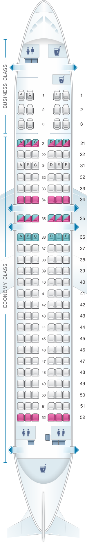 Philippine Airlines Seat Map A321 Elcho Table
